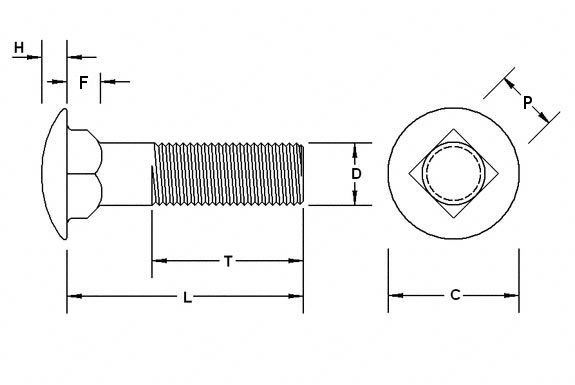 Carriage Bolt - Image 2
